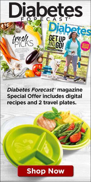 Diabetes Advertising / Diabetes Ads - Diabetes Forecast Magazine - 300x600