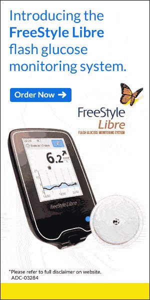 Diabetes Advertising / Diabetes Ads - Freestyle Libre Glucose Monitoring System - 300x600