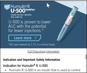 300x250 - Humulin - Learn More - Call to Action