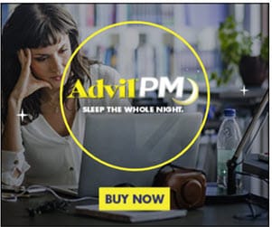 300x250 - Advil PM - Buy Now - Call to Action