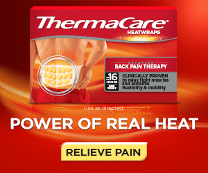 300x250 - Thermacare - Relieve Pain - Call to Action