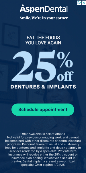 Dental Advertising - Aspen Dental - 300x600