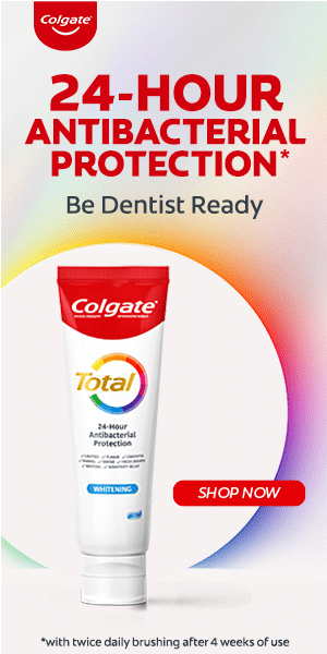 Dental Advertising - Colgate Toothpaste - 300x600