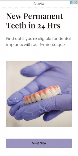 Dental Advertising - Nuvia - 300x600