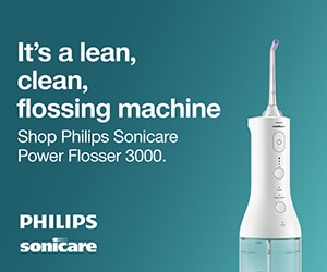 Dental Advertising - Philips Sonicare Flosser - 300x250