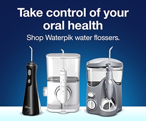 Dental Advertising - Waterpik Flosser - 300x250