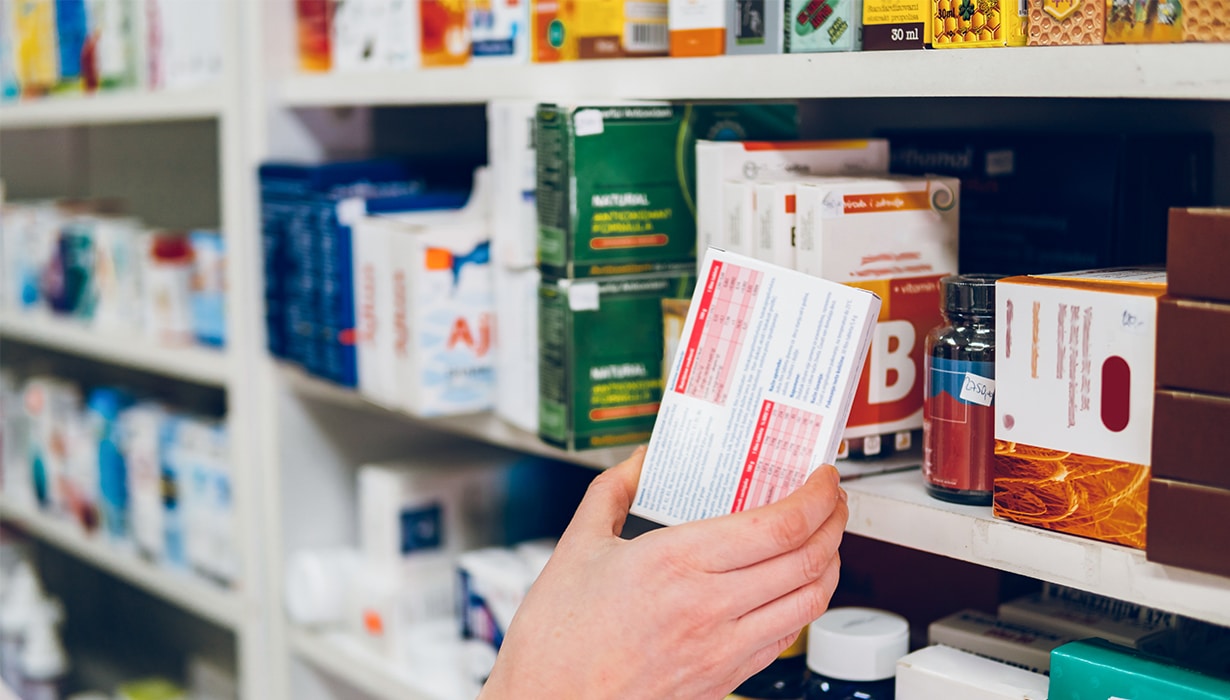 Medication on Shelf in Pharmacy /Chemist -Healthcare Marketing Agencies