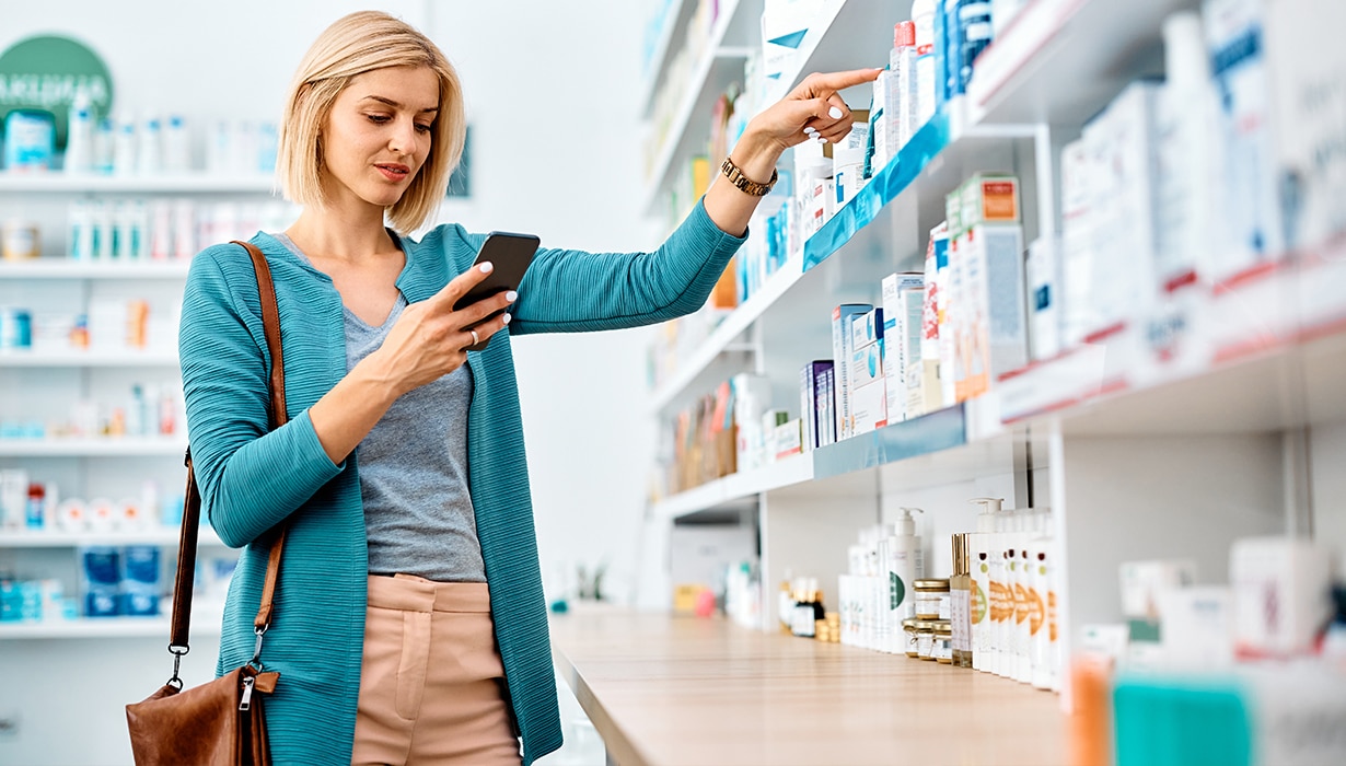 Woman in Pharmacy / Chemist - Healthcare Marketing Agencies List 