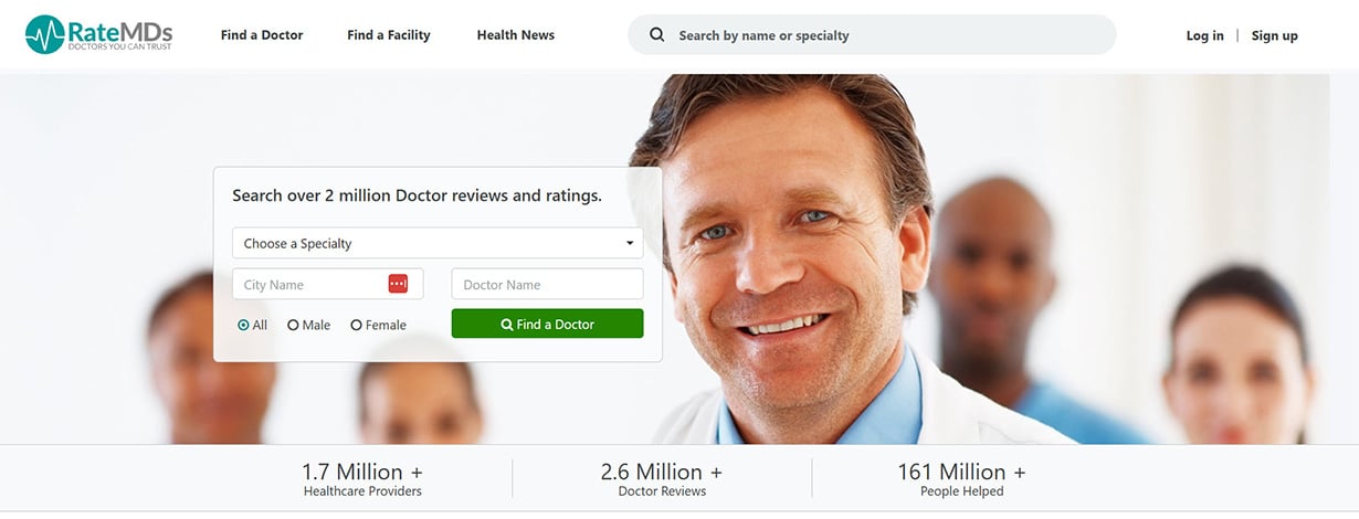 RateMDs – Top 10 Health Website RateMDs - Top 10 Health Website
