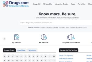 Drugs.com - Top Medical Websites in 2026