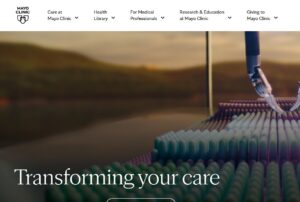 Mayo Clinic - Top Medical Websites in 2026