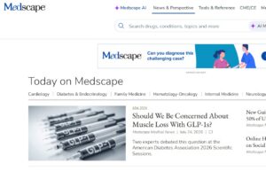 Medscape - Top Medical Websites in 2026