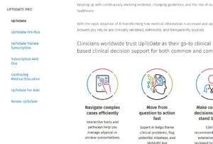 UpToDate - Top Medical Websites in 2026