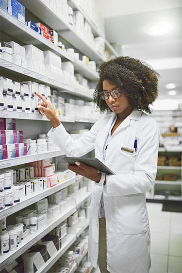 Pharmacist Targeting - Pharmacy Shelves